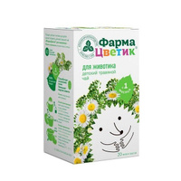ФармаЦветик детский травяной чай для животика без сахара с 1мес. ф/п 1,5 г 20шт Красногорсклексредства