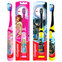 Щетка зубная электрическая детская в ассортименте Sponge Bob, Barbie, Spiderman Colgate/Колгейт (FCN10038) Hi-P (Xiamen)