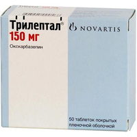 Трилептал таблетки п/о плен. 150мг 50шт Novartis Pharma