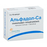 Альфадол-Са капсулы 30шт Panacea Biotec