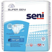 Подгузники Super Seni (Супер Сени) large р.3 100-150 см. 2100 мл 10 шт. Белла ООО
