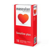 Презервативы нежные Sensitive plus Masculan/Маскулан 10шт М.П.И.Фармацойтика Гмбх