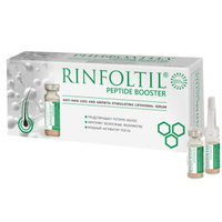 Ринфолтил сыворотка против выпадения волос липосомальная Peptide Booster 163мг 30шт+дозатор 3шт Вектор-Медика