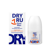 Антиперспирант для уверенных в себе мужчин Roll-On Sure Man Dry Ru/Драй Ру 50мл ЗАО НПО Химсинтез