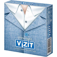 Презервативы ультратонкие Ultra Light Vizit/Визит 3шт CPR Produktions