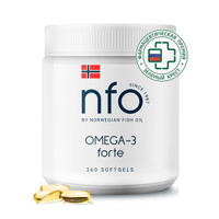 Омега-3 360 NFO/Норвегиан фиш оил капсулы 1450мг 360шт Pharmatech AS