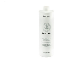 Шампунь Kemon для очищения жирной кожи головы и сухих волос Actyva equilibrio S shampoo 1000 мл, Италия