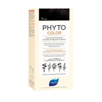 Фито фитоколор крем-краска для волос тон 1 (черный) Laboratoires Phytosolba