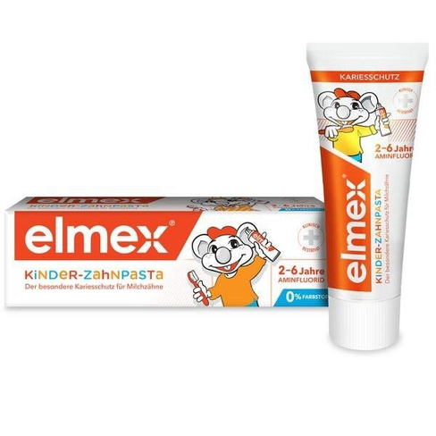 Паста зубная детская с 2 до 6 лет Elmex/Элмекс 50мл Colgate-Palmolive