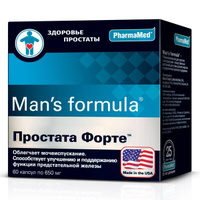 Простата Форте Man's formula/Мен-с формула капсулы 60шт Pharmamed/West Coast Laboratories, Ins.