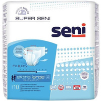 Подгузники Super Seni (Супер Сени) extra large р.4 130-170 см. 2100 мл 10 шт. TZMO S.A./Белла ООО