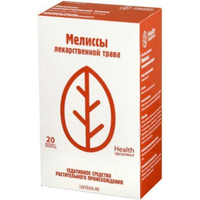Мелисса лекарственная трава фильтр-пакеты 1,5г №20 Фирма Здоровье