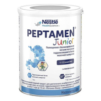 Смесь лечебная при нарушениях ЖКТ с 1 года Junior Peptamen/Пептамен 400г Nestle