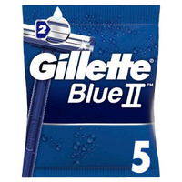 Одноразовые мужские бритвы Gillette (Жиллетт) Blue2, 5 шт. Петербург Продактс Интернешнл