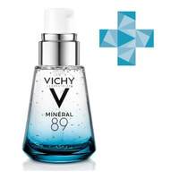 Гель-сыворотка для кожи, подверженной агрессивным внешним воздействиям Mineral 89 Vichy/Виши 30мл Лореаль