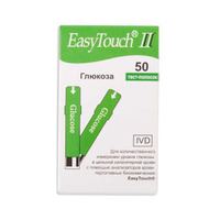 Тест-полоски для глюкометра Easy Touch/Изи Тач 50шт Bioptik Technology, Inc.