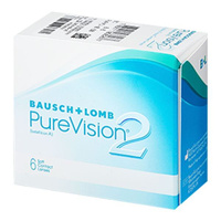 Линзы контактные мягкие Balafilcon A Bausch&Lomb/Бауш энд Ломб PureVision 2 (-2.75/8.6) 6шт Bausch & Lomb