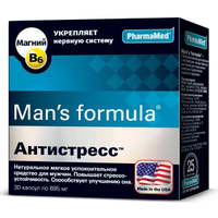 Антистресс Man's formula/Мен-с формула капсулы 695мг 30шт Pharmamed/West Coast Laboratories, Ins.