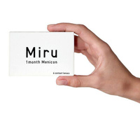 Линзы контактные ежемесячной замены силикон-гидрогелевые Miru 1month Menicon (-1,00/8,3/14,0) 6шт Menicon Co., Ltd.