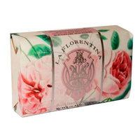 Мыло туалетное твердое майская роза La Florentina/Ла флорентина 200г Saponerie Mario Fissi Srl