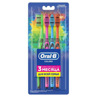 Oral-B (Орал-Би) Зубная щетка Colors средняя жесткость 4 шт. Rialto Enterprises Pvt. Ltd., India