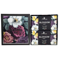 Набор Флоринда: Мыло твердое туалетное черные цветы 200г 2шт La Dispensa S.r.l
