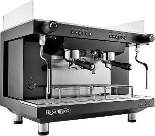 Кофемашина Sanremo Zoe Kompact SAP (полуавтомат) 2 гр. чёрная