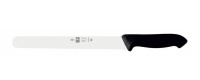 Нож для нарезки 25см с волнистой кромкой, черный HORECA PRIME 28100.HR12000.250 ICEL
