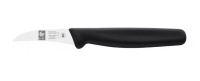 Нож для чистки овощей 6см изогнутый JUNIOR черный 24100.3214000.060 ICEL