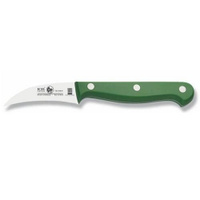 Нож для чистки овощей 6см изогнутый TECHNIC черный 27100.8601000.060 ICEL