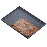 Противень для пиццы 60х40см h2см, перфорированный, нерж.сталь 582/40LC LILLY CODROIPO