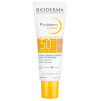 Крем солнцезащитный тональный светлый для чувствительной кожи SPF50+ Photoderm Bioderma/Биодерма 40мл NAOS, LABORATOIRE