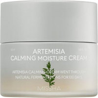 Крем для чувствительной кожи лица успокаивающий с экстрактом полыни Artemisia Calming Missha банка 50мл ABLE C&C. Co., L