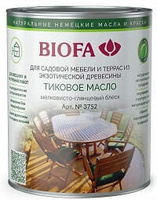 3753 Масло для террас BIOFA (Биофа) - 3705, 10 л, Производитель: Biofa