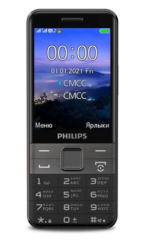 Сотовый телефон Philips E590Black