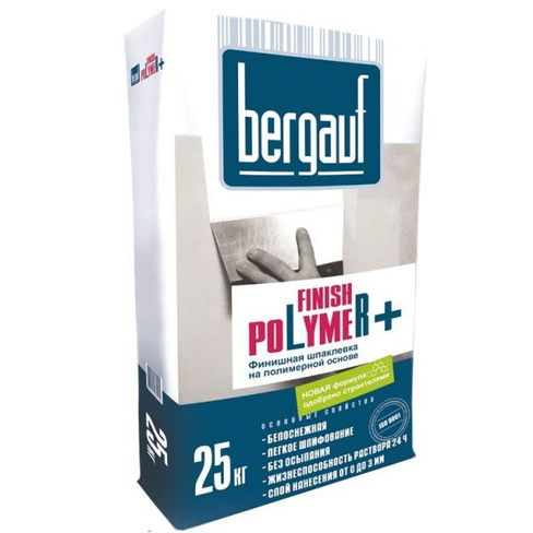 Шпаклевка финишная полимерная Bergauf Finish Polymer 20 кг