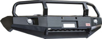 Бампер РИФ передний Mitsubishi L200 2005-2015/Pajero Sport 2009-2015 с доп. фарами, защитной дугой и защитой бачка омыва