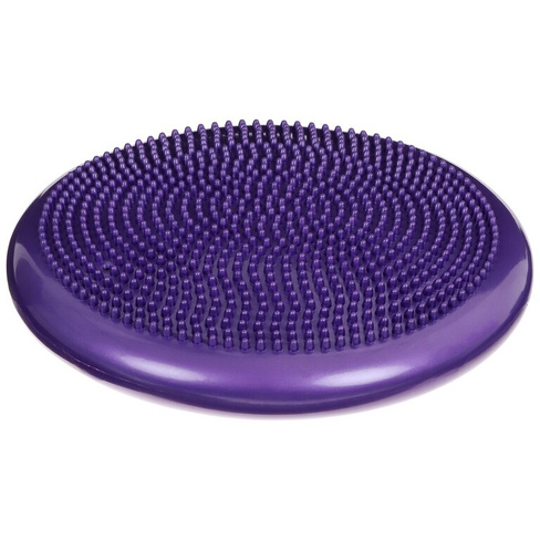 Подушка балансировочная onlytop, массажная, d=35 см, цвет фиолетовый ONLYTOP
