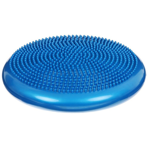 Подушка балансировочная onlytop, массажная, d=35 см, цвет синий ONLYTOP