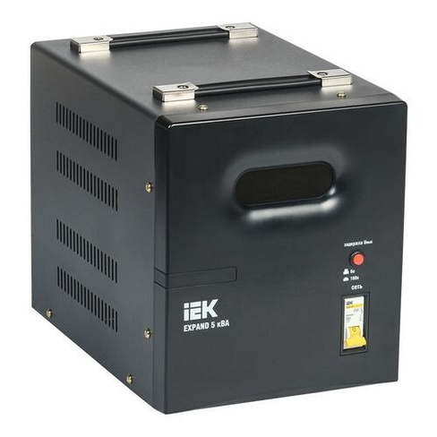 Стабилизатор напряжения IEK Expand, 4кВт черный [ivs21-1-005-11]