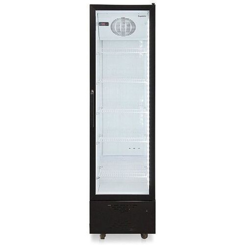 Холодильная витрина однокамерный Бирюса Б-B390D черный