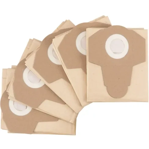 Мешки бумажные для пылесоса Denzel LVC20/LVC30 30 л, 5 шт. DENZEL нет