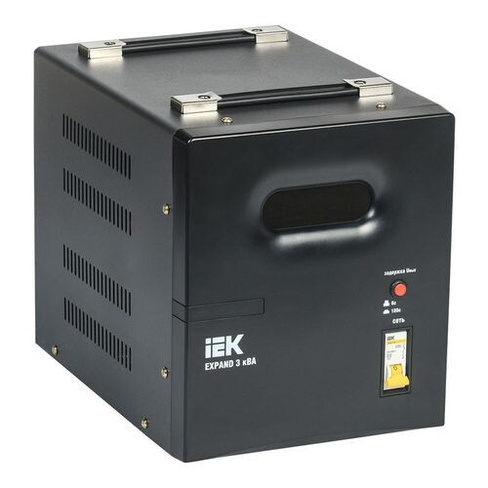 Стабилизатор напряжения IEK Expand, 2.4кВт черный [ivs21-1-003-11]