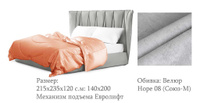 Интерьерная кровать Ананке м412 Lavsofa