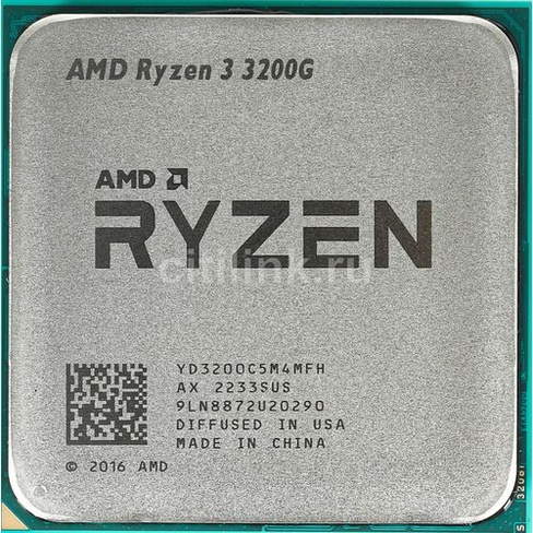 Процессор AMD Ryzen 3 3200G, AM4, OEM [yd3200c5m4mfh]