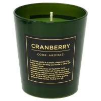 Свеча ароматическая Cranberry цвет зелёный Без бренда 82625942