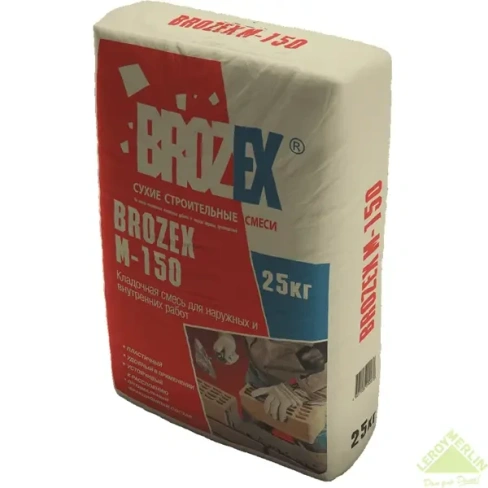 Смесь монтажно-кладочная Brozex М150, 25 кг BROZEX None