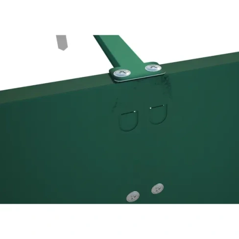 Удлинитель высокой грядки 70x100x16 см сталь зеленый Без бренда Удлинение грядки