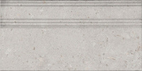 Плинтус FME015R Риккарди серый светлый матовый обрезной 20x40 Kerama Marazzi