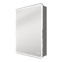Зеркальный шкаф AZARIO "Air" 1П 600*800 с подсветкой + подогрев (CS00084317)